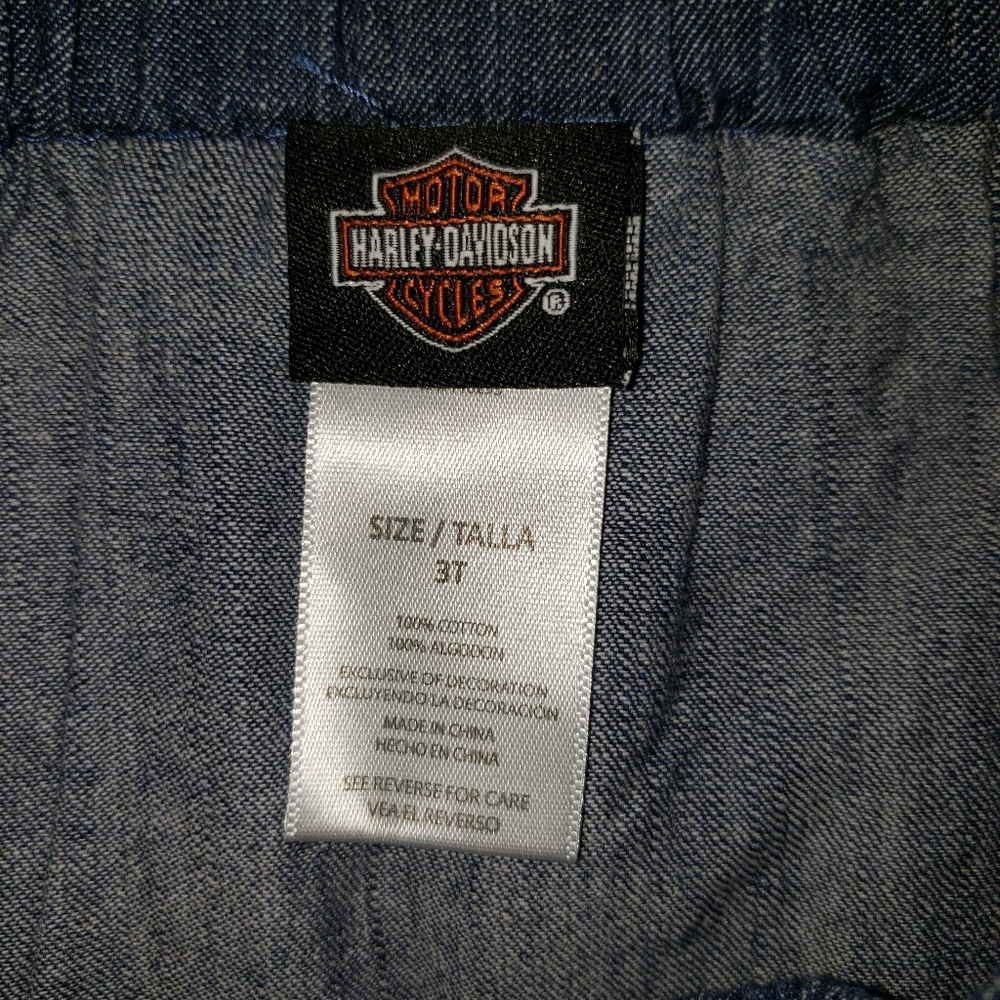 Harley-Davidson Girls Skirt Skort sz 3T - Nwot - Picture 4 of 4